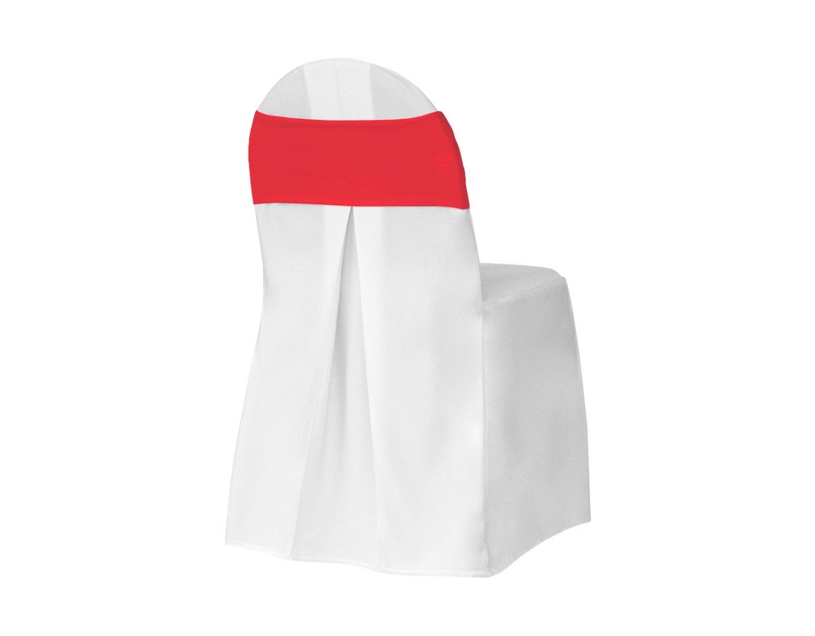 Plain Chair Sashes Red Zown EN